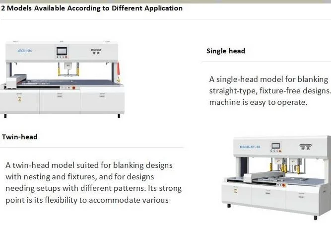 Automatic Box Stripping Machine Blanking Machine