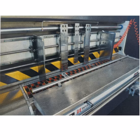 Full Automatic Paper Feeding 3 Colors Printing Slotting Die Cutting Machine